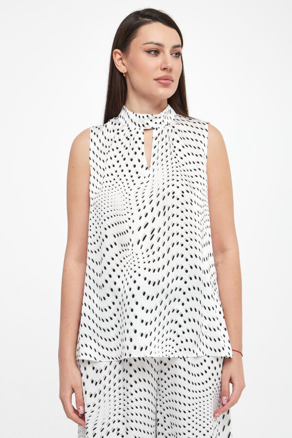 Top damski w groszki JOSEPH RIBKOFF