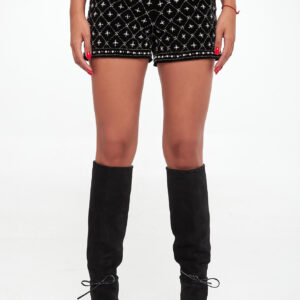 Szorty damskie welurowe TWINSET