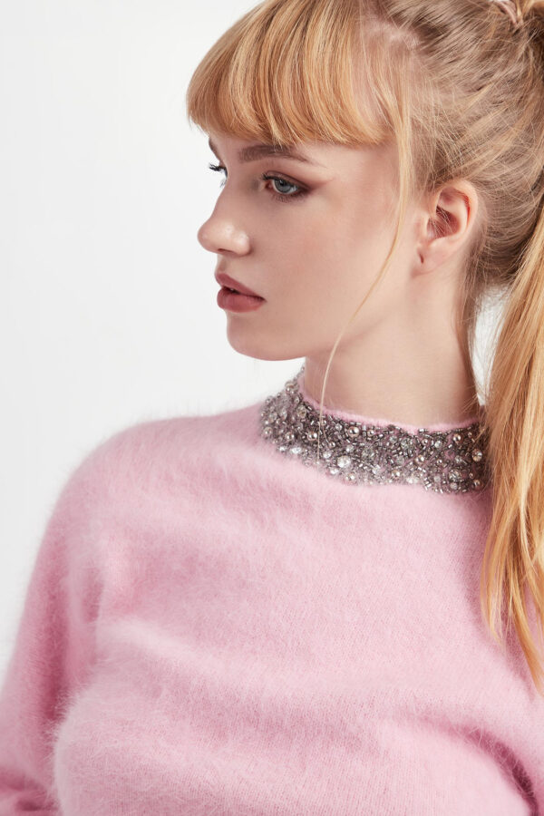 Sweter damski z angory LIU JO