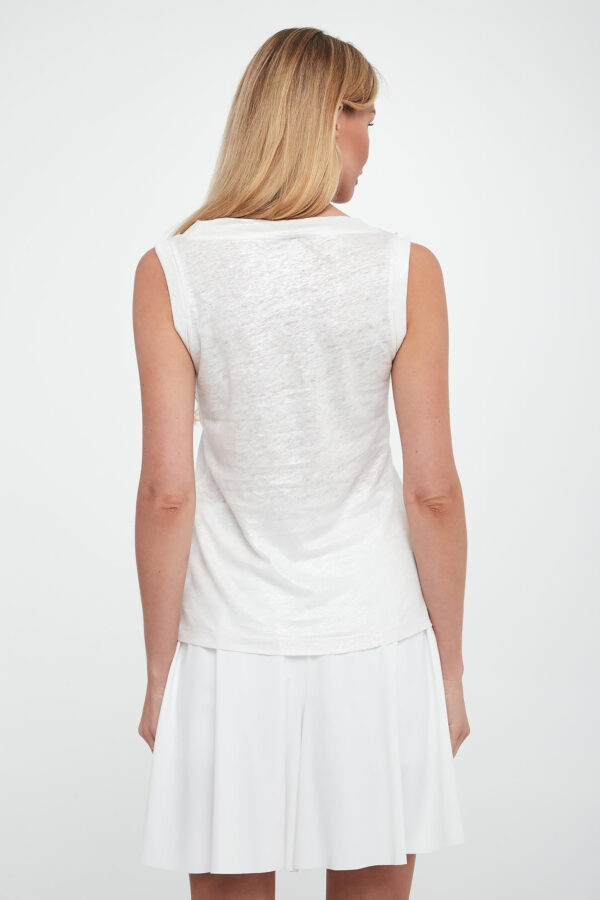 Top damski lniany SPORTA