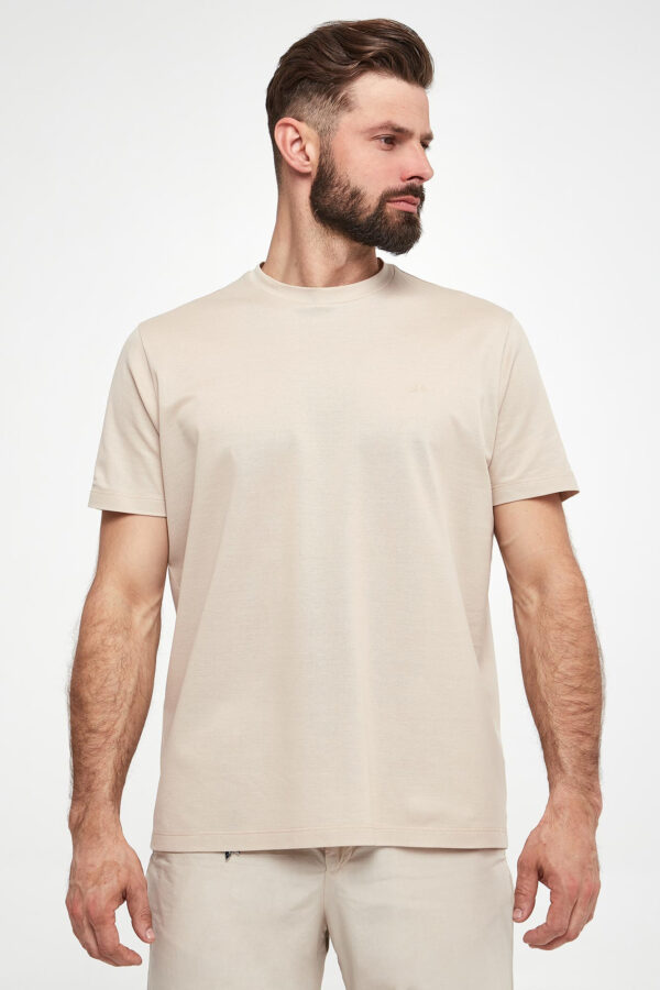 T-shirt męsk z bawełny pika PAUL&SHARK