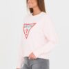 GUESS Różowa damska bluza Original Fleece