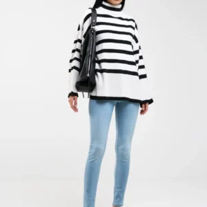 Jeansy damskie skinny jasnoniebieskie Adela 105