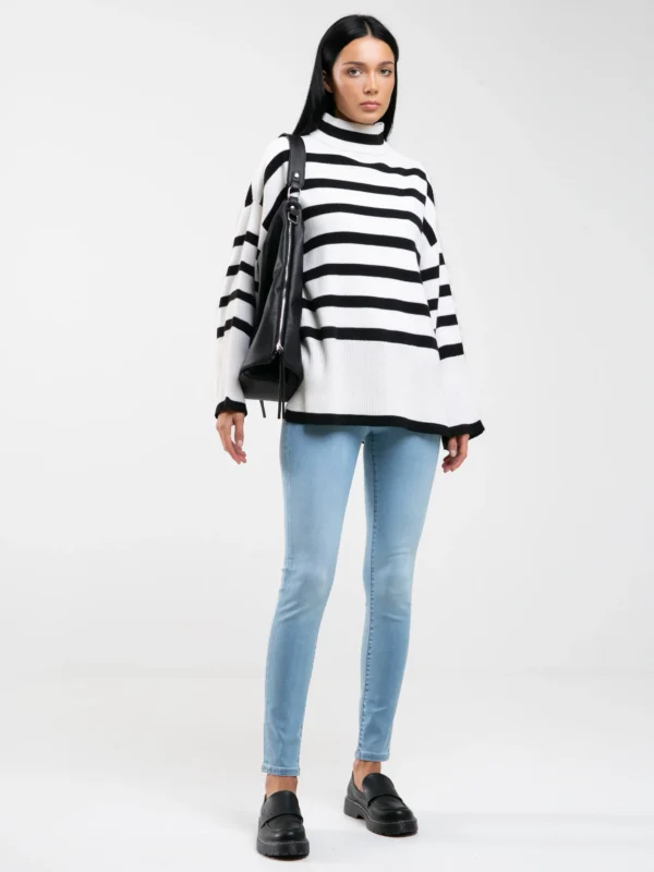 Jeansy damskie skinny jasnoniebieskie Adela 105