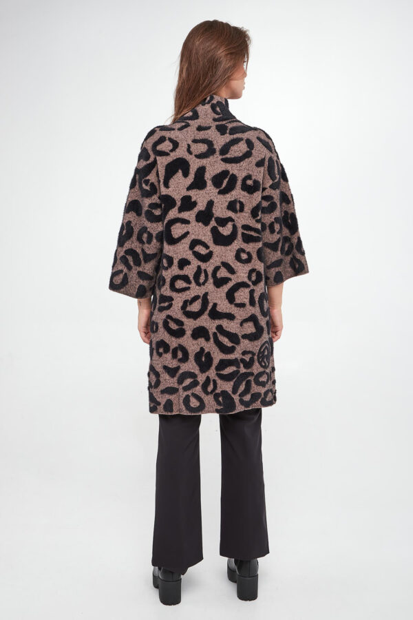 Kardigan damski ze wzorem SPORTA