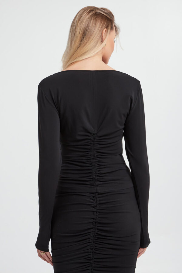 Bluzka damska z marszczeniem PATRIZIA PEPE