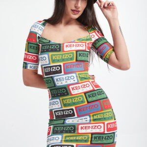 Sukienka z logo KENZO