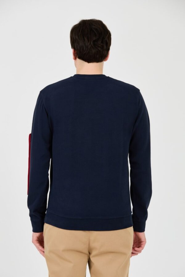 AERONAUTICA MILITARE Granatowa męska bluza