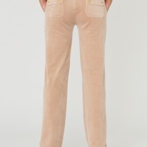 JUICY COUTURE Beżowe damskie spodnie Del Ray