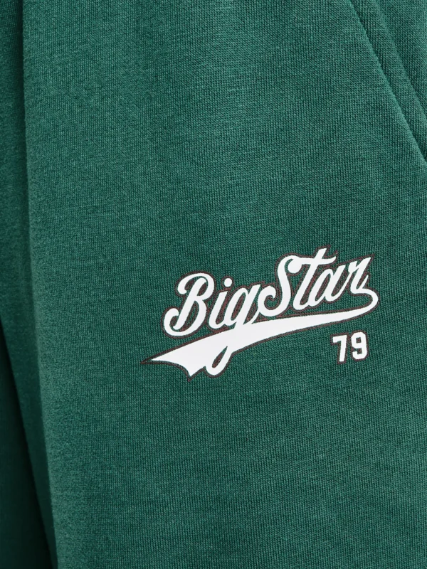 Spodnie dziewczęce dresowe wide zielone Rubiliapw 304