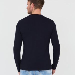 020991c10b6d13637cbc948c73a7c5dec213dd6b GUESS Granatowy męski longsleeve