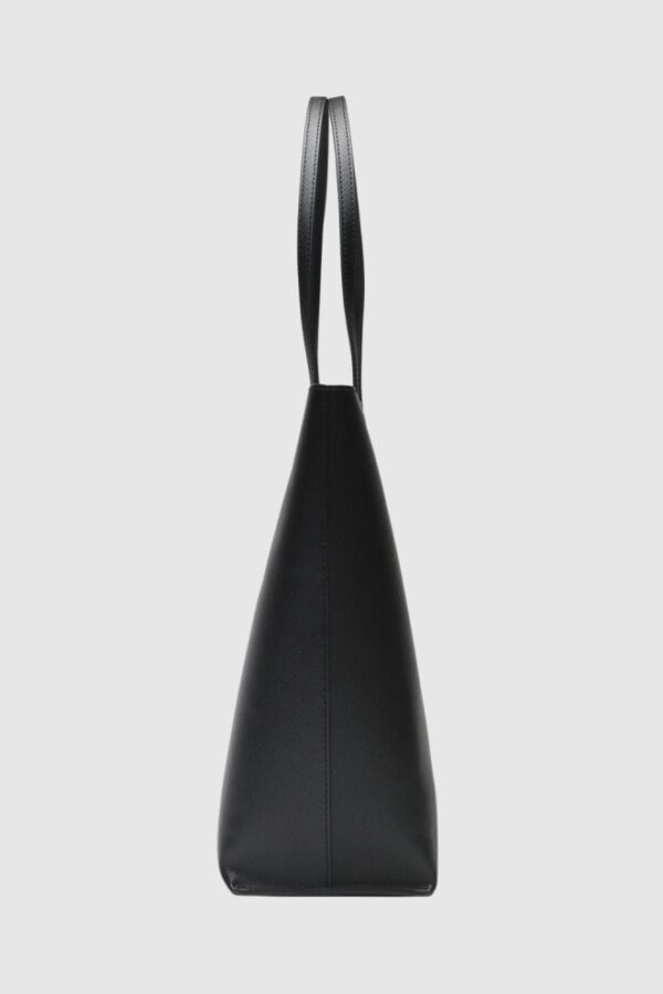 JUST CAVALLI Czarna shopperka Range Metal Lettering