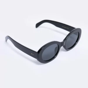 Okulary przeciwsłoneczne damskie czarne Kuni 906