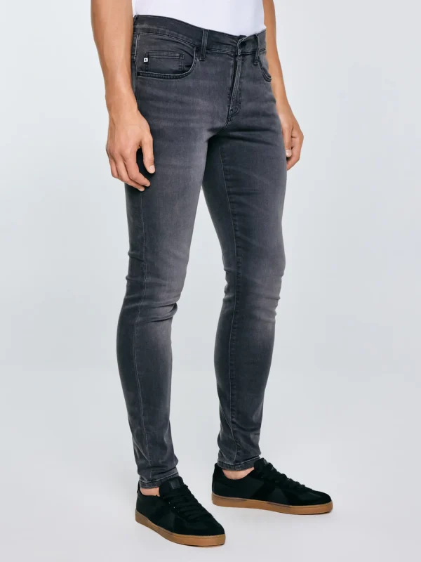 Jeansy męskie skinny szare Deric 893