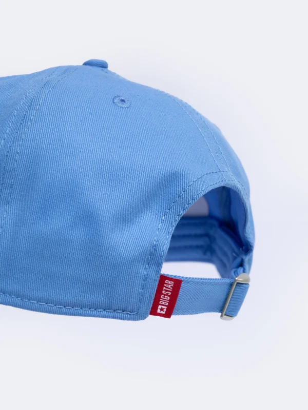 Czapka z daszkiem z delikatnym logo BIG STAR niebieska Facil 401