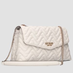 GUESS Beżowa damska torebka Melisandra