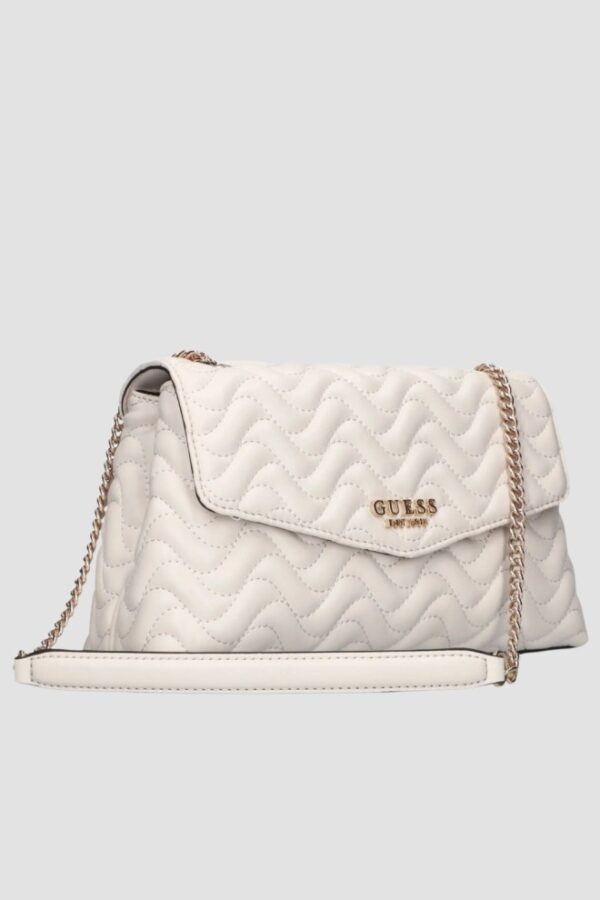 GUESS Beżowa damska torebka Melisandra