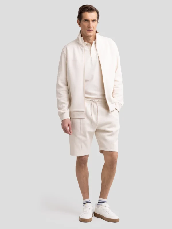 089acb3294669e9f8e12db909c9d7e3e91daca66 Szorty męskie dresowe kremowe Wladorsh 103/ Wlador 103