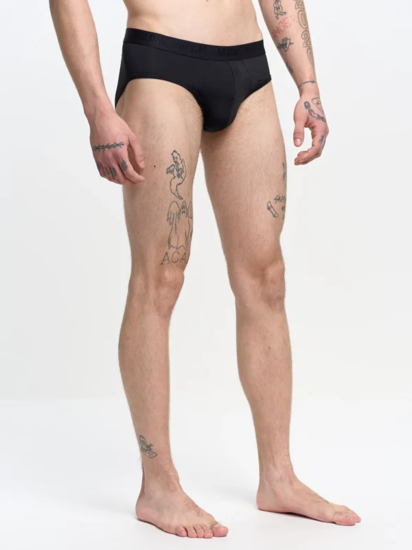 Slipy męskie z mikrofibry stay dry czarne Gimili 906