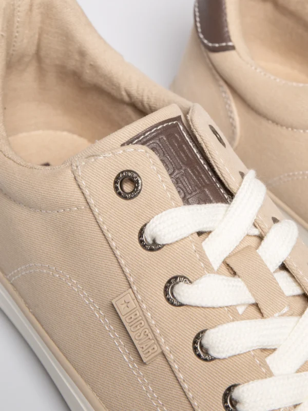 Trampki męskie niskie beżowe RR174218 801