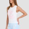 JUICY COUTURE Biały damski top Juicy As Hell Tank
