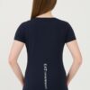 EA7 Granatowy damski t-shirt