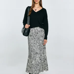 Torebka damska do ręki z dwoma dodatkowymi paskami czarna Priscilla 906