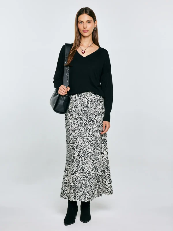 Torebka damska do ręki z dwoma dodatkowymi paskami czarna Priscilla 906