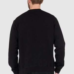 DSQUARED2 Czarna bluza męska z dużym białym logo icon