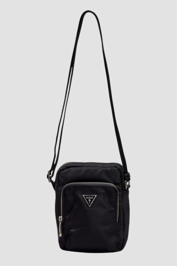 GUESS Czarna męska saszetka Roma