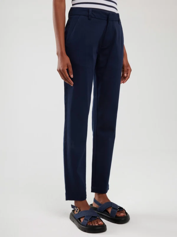 Spodnie damskie chinosy granatowe Danasi 403