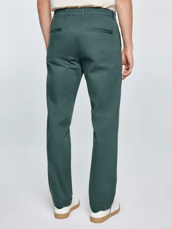 Spodnie męskie chinosy zielone Trevor 304