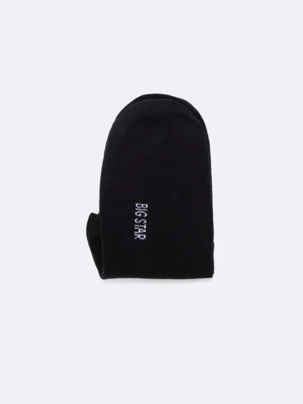 Stopki damskie bawełniane czarne Lowena 906