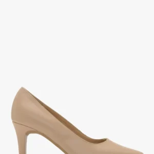 Beżowe czółenka na szpilce