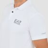 EA7 Biała męska koszulka polo Ventus 7