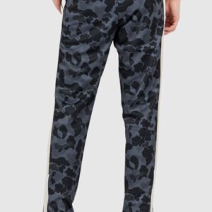 PALM ANGELS Szare spodnie męskie w moro