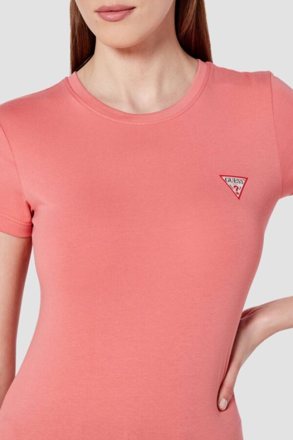 GUESS Różowy damski t-shirt Mini