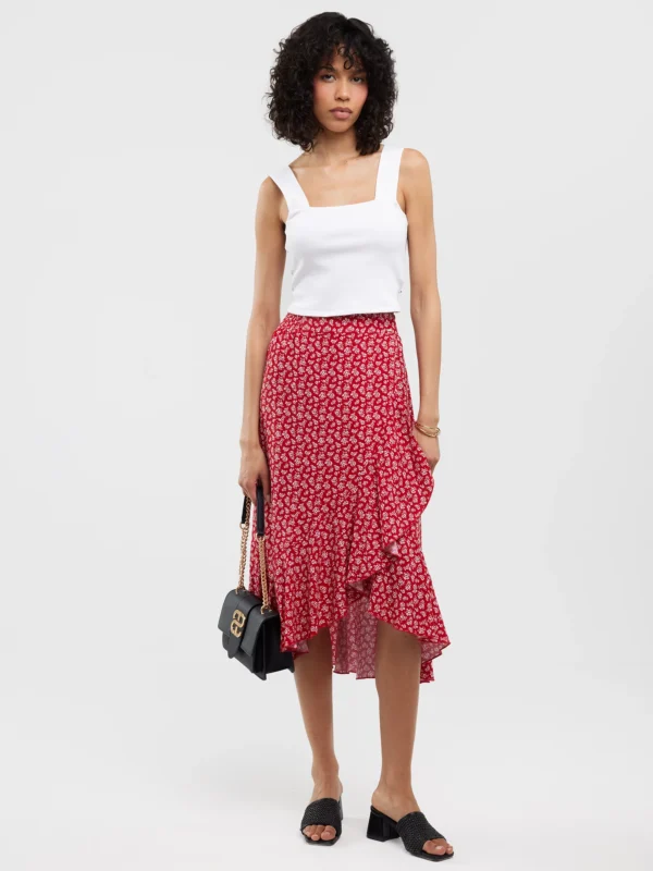 105101c75636a28ec85b572e37f672de568a80be Top damski w prążek biały Serecona 101