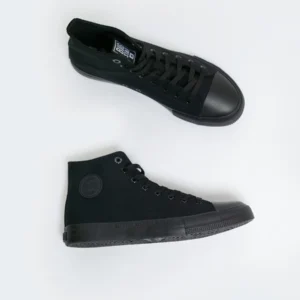 Trampki męskie wysokie czarne FF174550 906