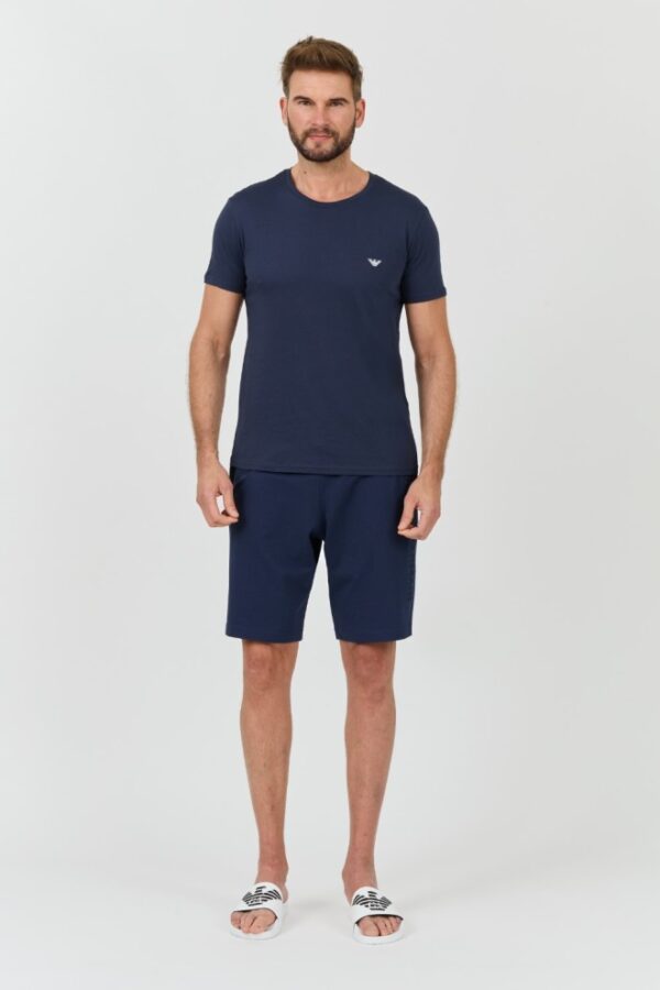 EMPORIO ARMANI Granatowe męskie spodenki