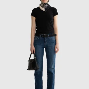 14b61b4b76e24fba3b034bbe724c13deb92fbb76 Koszulka damska z krótkim rękawem czarna Classaca 906