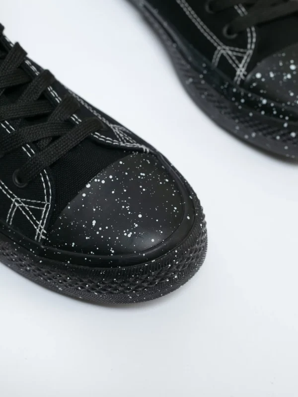 Trampki męskie wysokie czarne LL174022 906