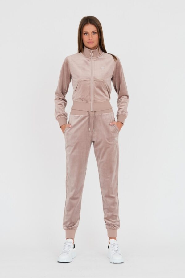 GUESS Beżowa damska bluza dresowa