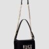 JUST CAVALLI Czarna torebka C Cut Out Logo