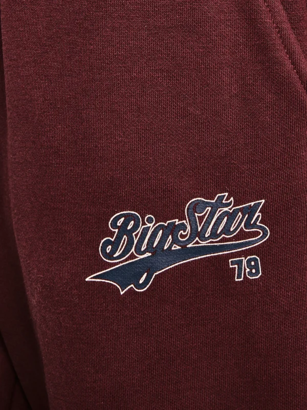 Spodnie dziewczęce dresowe bordowe Rubiliap 604