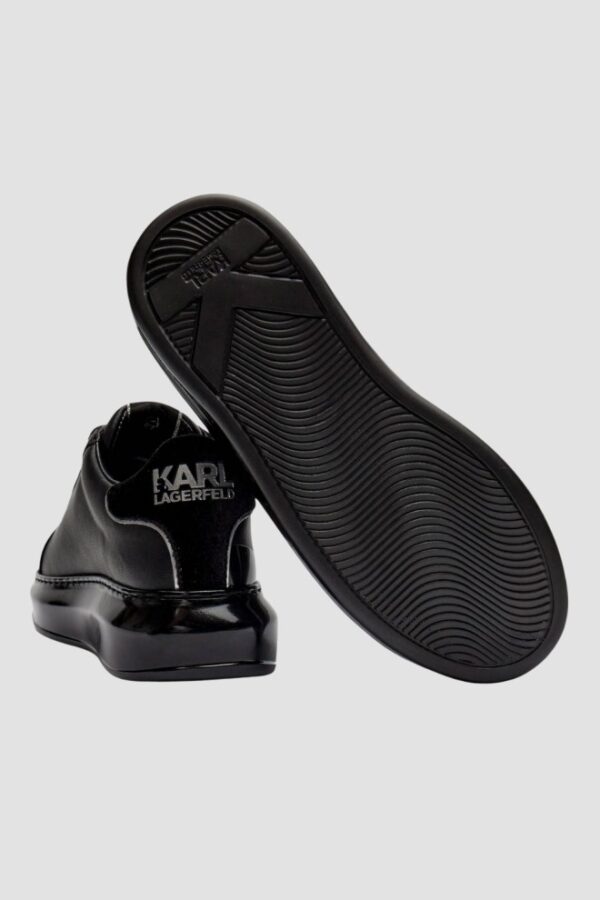 KARL LAGERFELD Czarne damskie sneakersy KAPRI Karl Signia