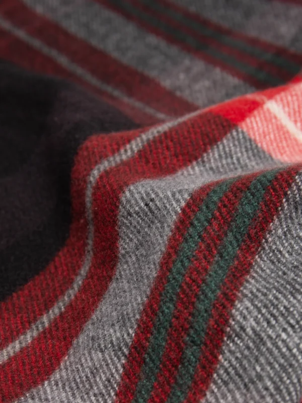 19ad4605453bb983c65f03bf5b0491b86858d244 Szal w kratę czerwony Remi 603