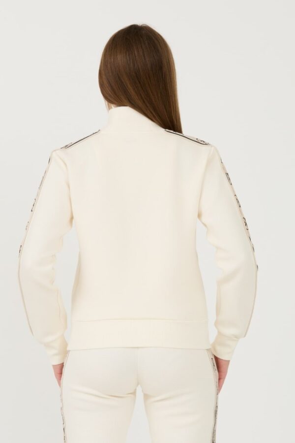 GUESS Beżowa damska bluza Britney Full Zip