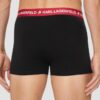 KARL LAGERFELD Zestaw czarnych bokserek 3PACKLogo Trunk Colorband