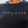 TOMMY JEANS Granatowy damski t-shirt